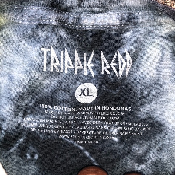 Trippie redd tee shirt skull tee shirt - Picture 5 of 5